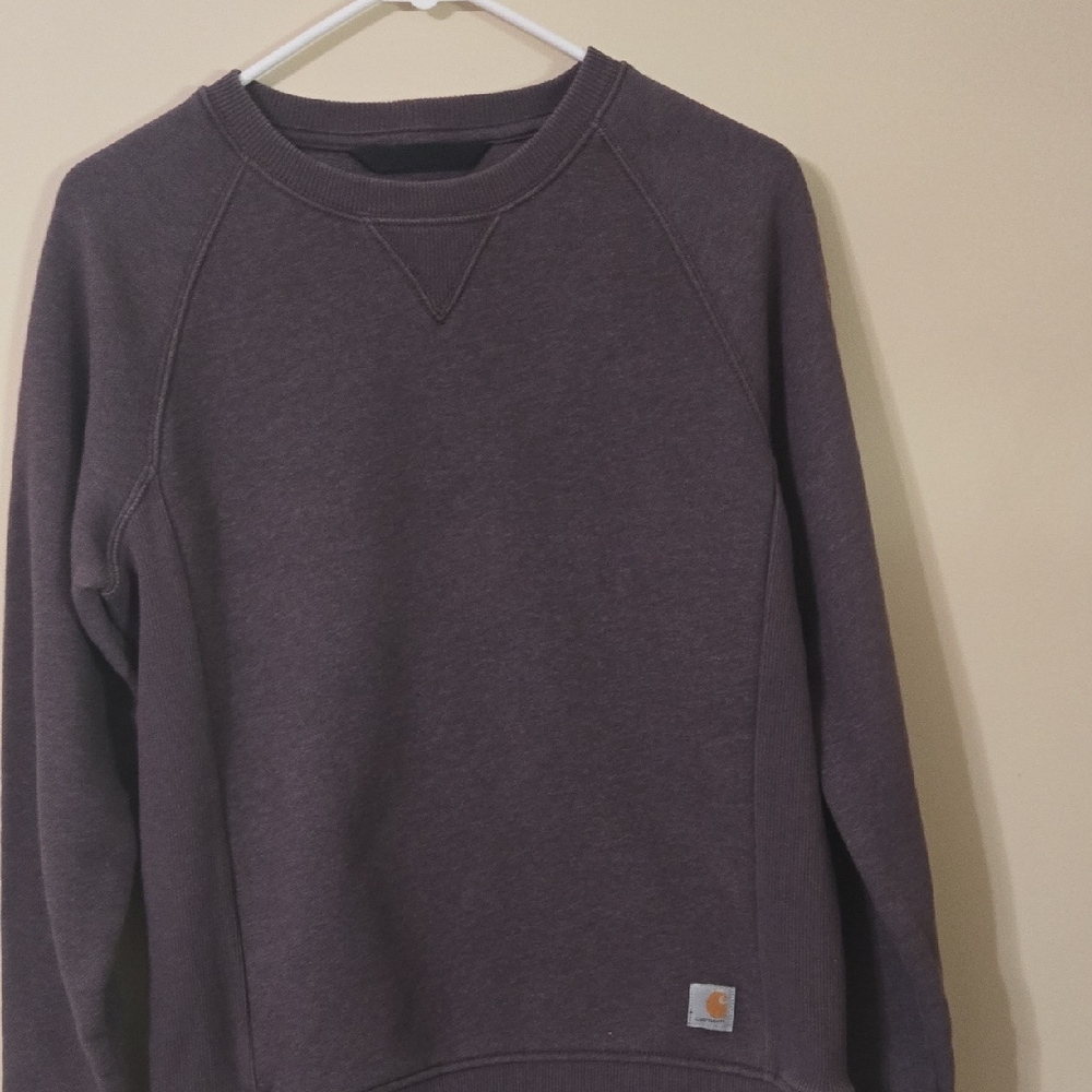 Carhartt Womens Deep Purple Crewneck Sweater
